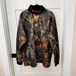 Scent Blocker Plus SLT Zip Pullover Camouflage 2XL